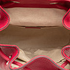 Gucci Leather Bamboo Daily Backpack