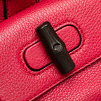 Gucci Leather Bamboo Daily Backpack
