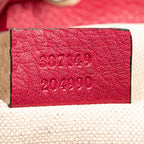 Gucci Leather Bamboo Daily Backpack