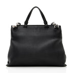 Gucci Leather Bamboo Daily Medium Satchel (SHF-20568)