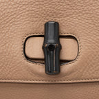 Gucci Leather Bamboo Daily Large Satchel (SHF-20630)