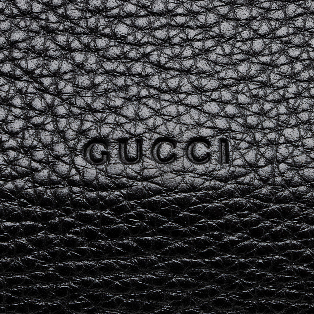 Gucci Leather Bamboo Daily Medium Satchel (SHF-22594)