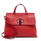 Gucci Leather Bamboo Daily Medium Top Handle