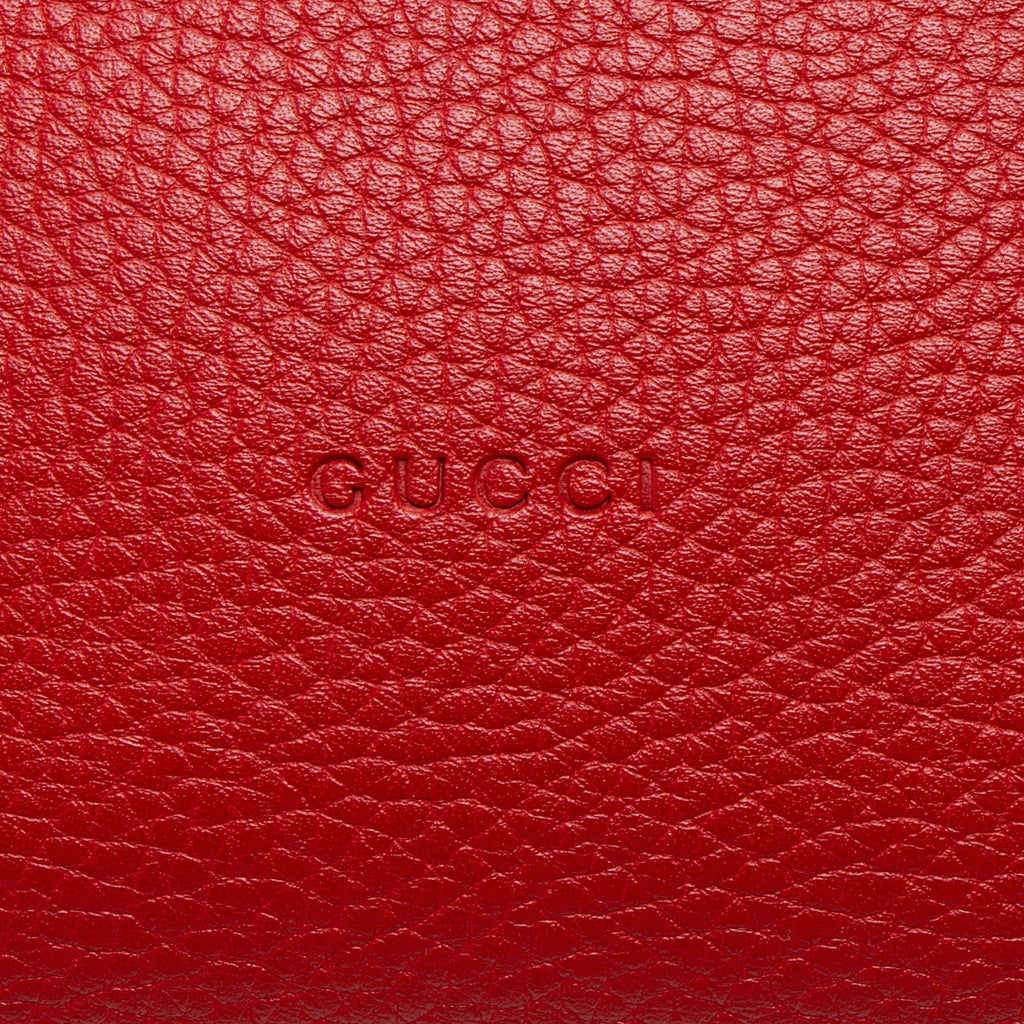 Gucci Leather Bamboo Daily Medium Top Handle