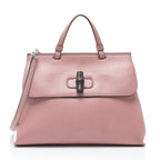 Gucci Leather Bamboo Daily Medium Top Handle