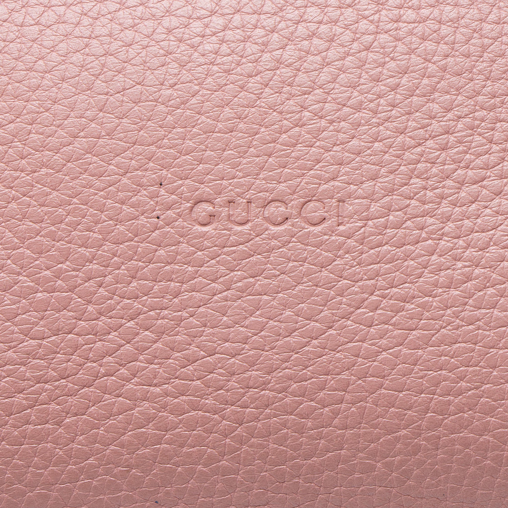 Gucci Leather Bamboo Daily Medium Top Handle