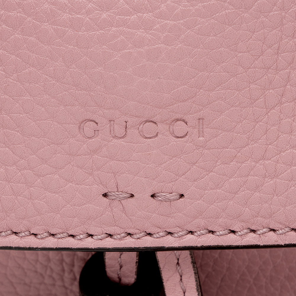 Gucci Leather Bamboo Daily Shoulder Bag (SHF-16586)