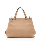 Gucci Leather Bamboo Daily Small Satchel (SHF-19674)