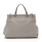 Gucci Leather Bamboo Daily Medium Satchel (SHF-21285)