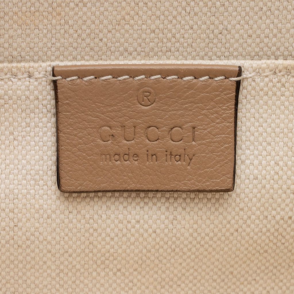 Gucci Leather Bamboo Dionysus Large Top Handle Bag (SHF-M0eZzm)