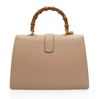 Gucci Leather Bamboo Dionysus Large Top Handle Bag (SHF-KNpXAE)