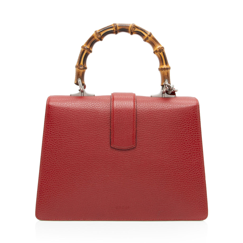 Gucci Leather Bamboo Dionysus Medium Top Handle Bag (SHF-PpGpkP)