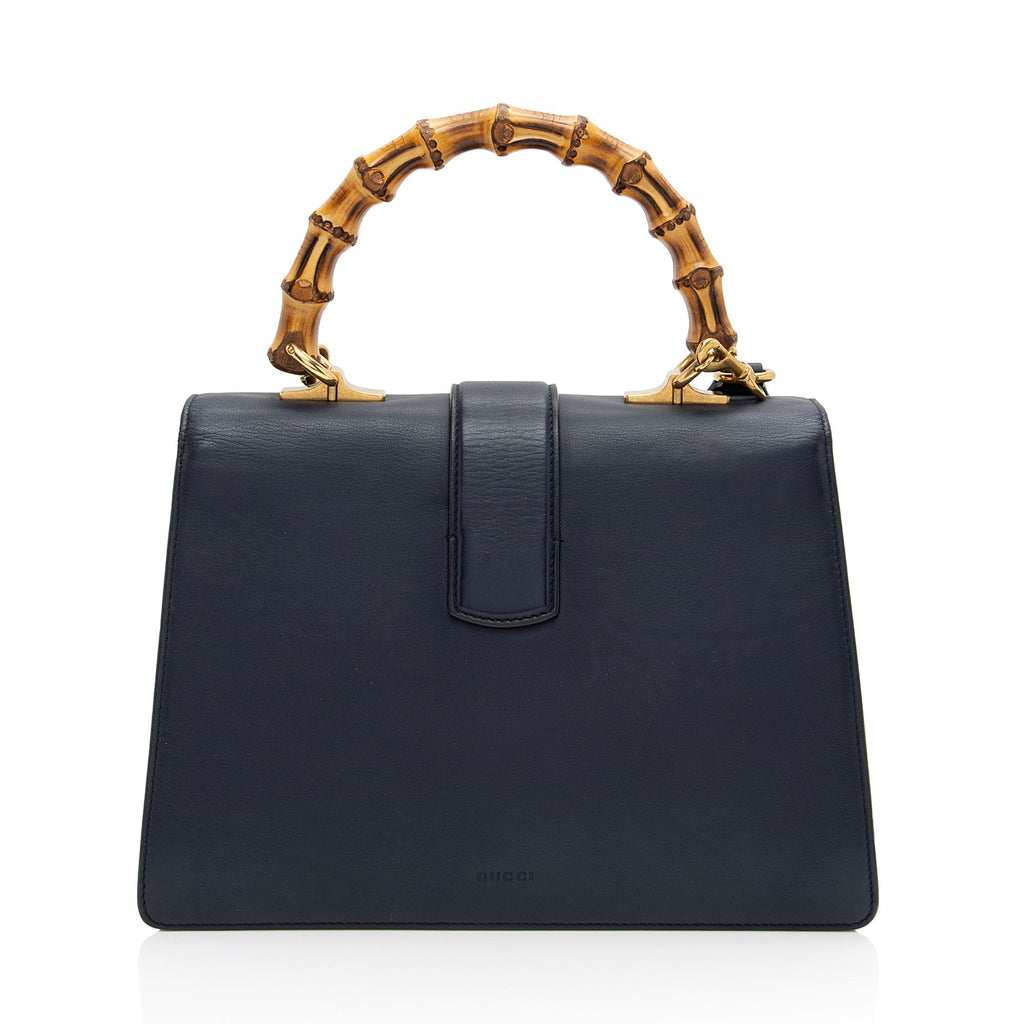 Gucci Leather Bamboo Dionysus Medium Top Handle (SHF-ZwptD2)