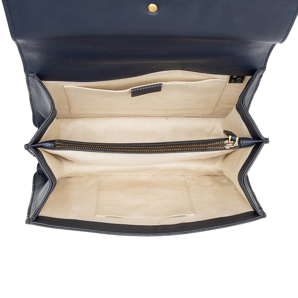 Gucci Leather Bamboo Dionysus Medium Top Handle (SHF-ZwptD2)
