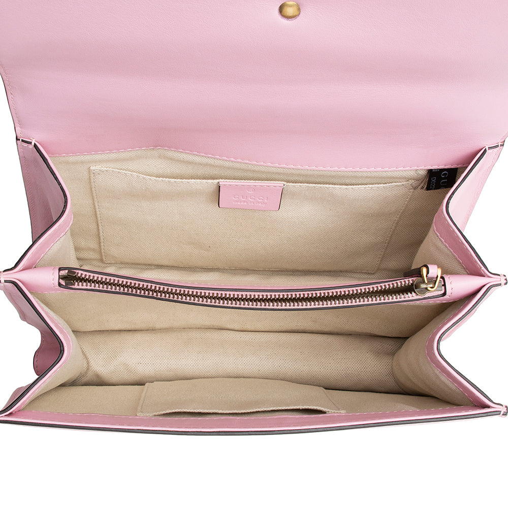 Gucci Leather Bamboo Dionysus Top Handle Satchel (SHF-14590)