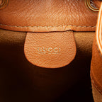 Gucci Leather Bamboo Drawstring Backpack (SHG-Ko4tY8)