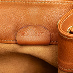 Gucci Leather Bamboo Drawstring Backpack (SHG-Ko4tY8)