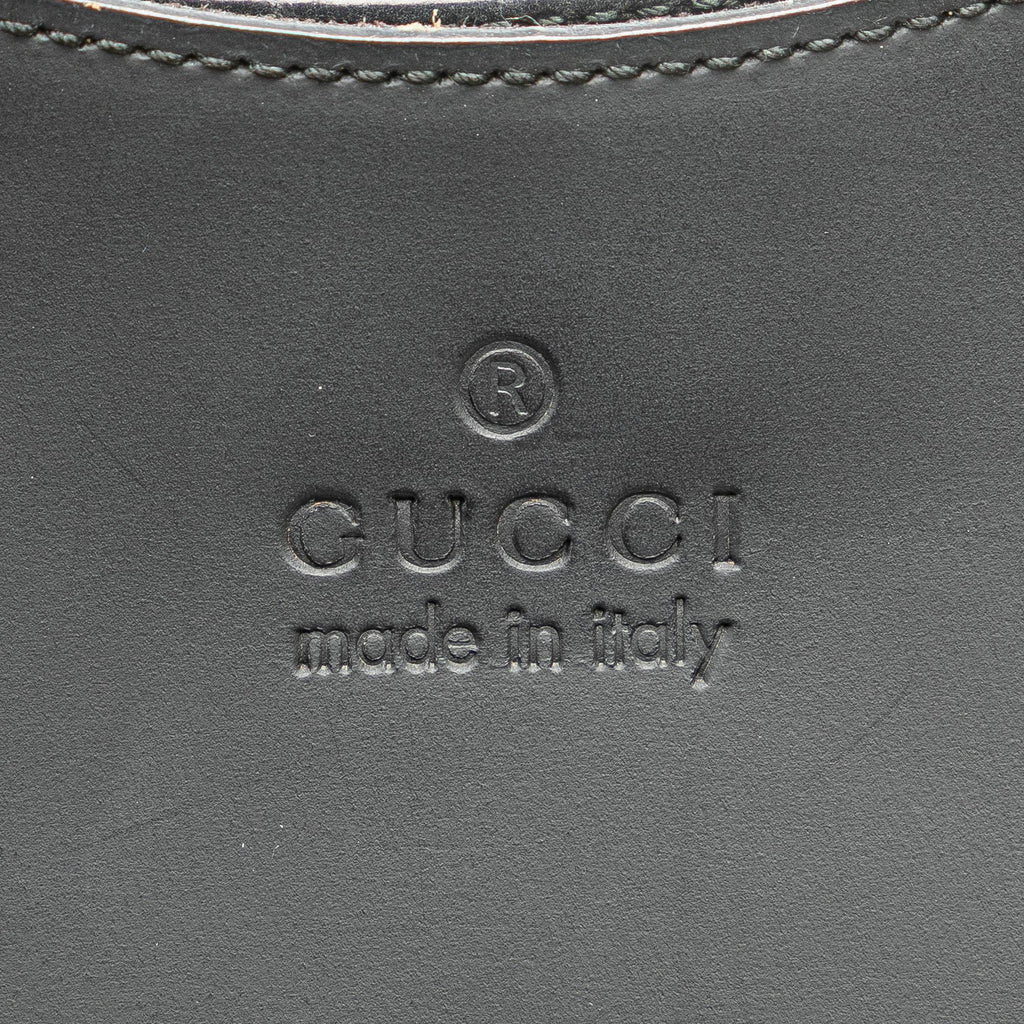 Gucci Leather Bamboo Handbag