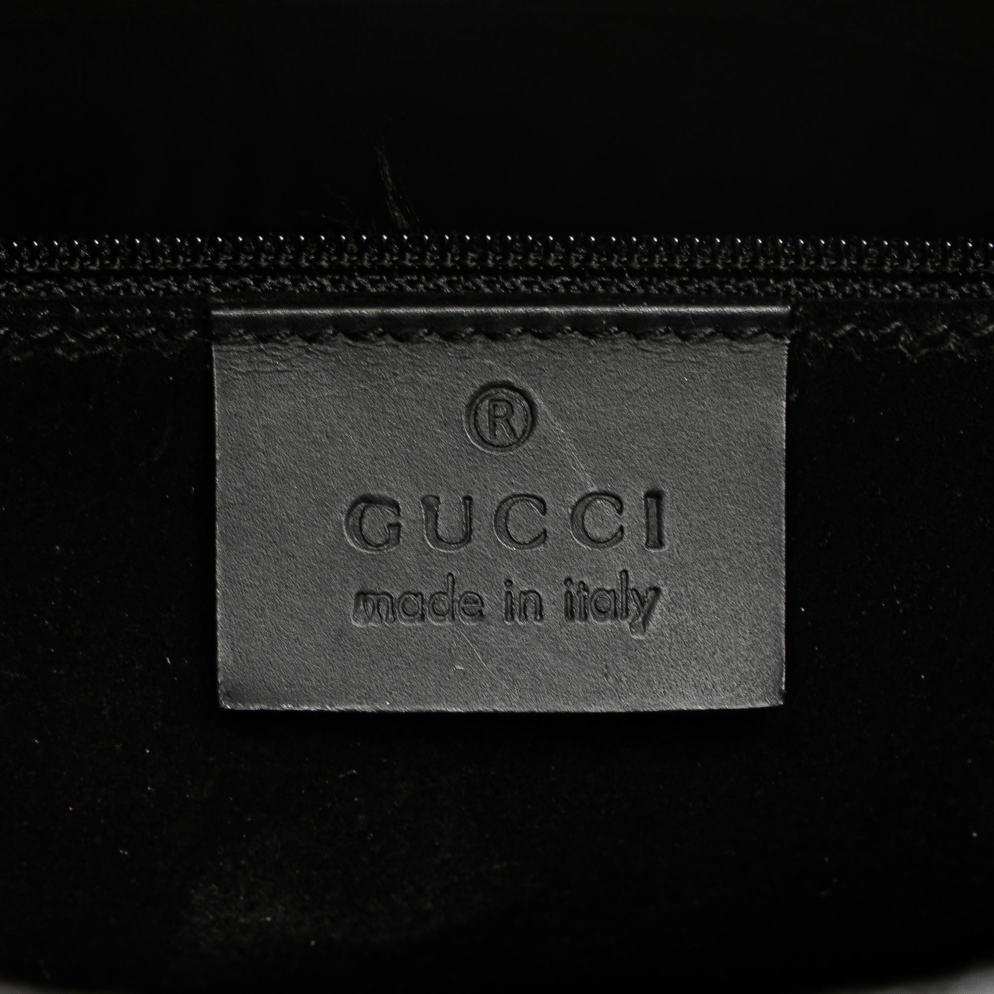 Gucci Leather Bamboo Handbag