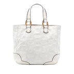 Gucci Leather Bamboo Horsebit Tote