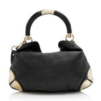 Gucci Leather Bamboo Indy Medium Satchel (SHF-23741)