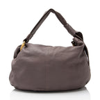 Gucci Leather Bamboo Jungle Medium Hobo