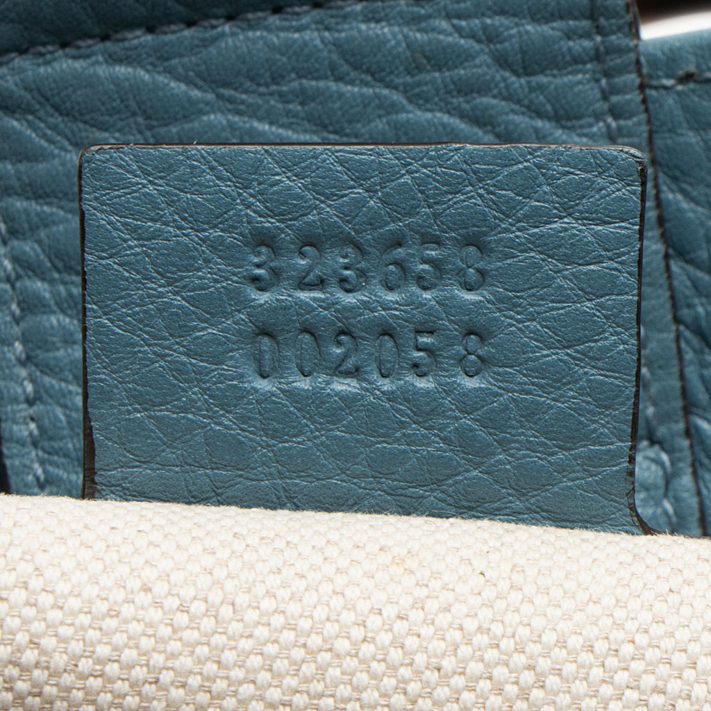 Gucci Leather Bamboo Large Shopper Tote