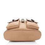 Gucci Leather Bamboo Medium Backpack