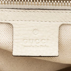 Gucci Leather Bamboo Medium Shopper Tote