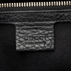 Gucci Leather Bamboo Medium Shopper Tote