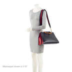 Gucci Leather Bamboo Nymphaea Medium Top Handle
