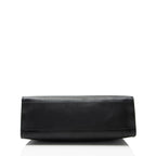 Gucci Leather Bamboo Nymphaea Medium Top Handle