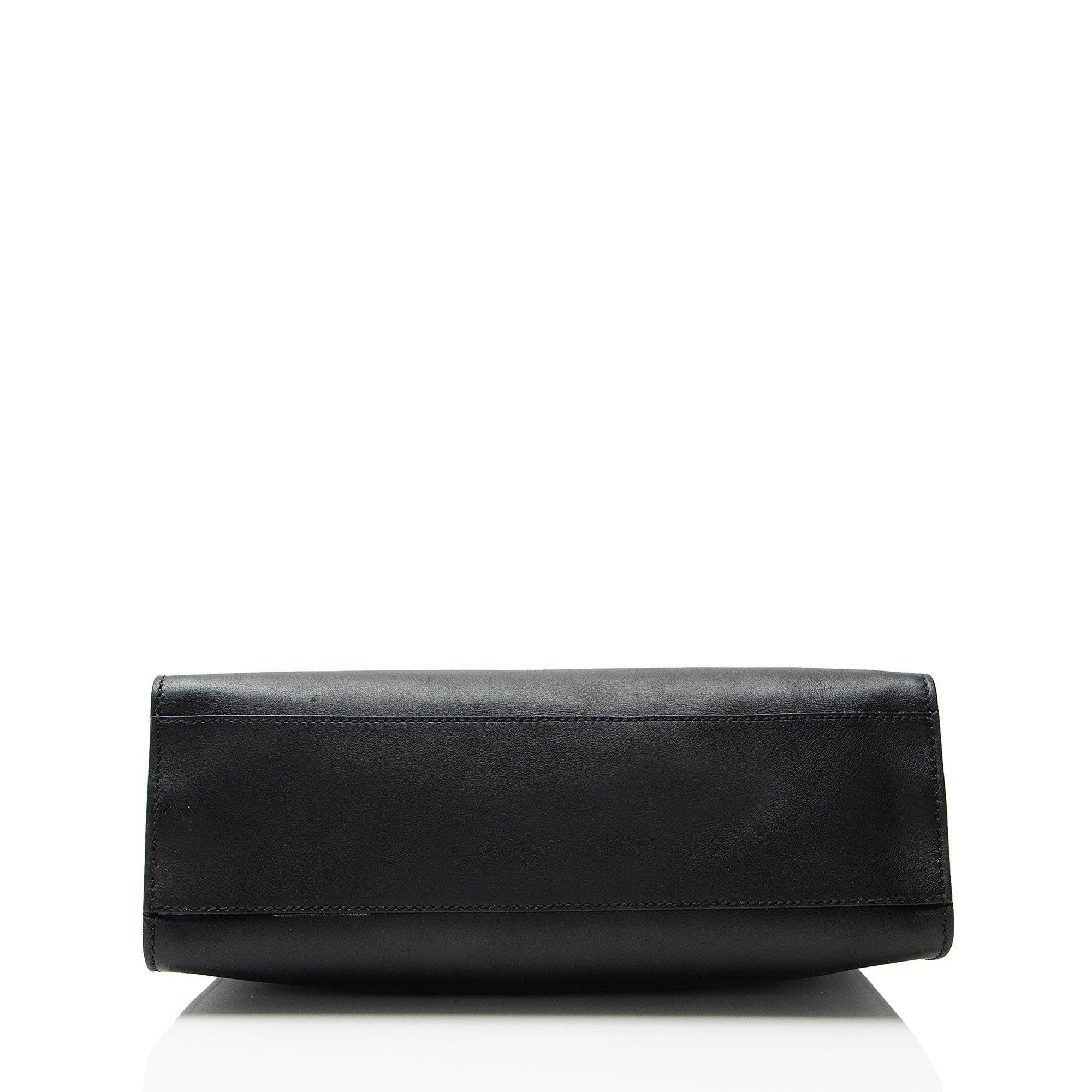 Gucci Leather Bamboo Nymphaea Medium Top Handle