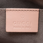 Gucci Leather Bamboo Nymphaea Top Handle Small Tote (SHF-20538)