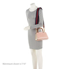 Gucci Leather Bamboo Nymphaea Top Handle Small Tote (SHF-20538)