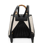 Gucci Leather Bamboo Queen Margaret Top Handle Backpack (SHF-29uUkT)