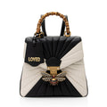 Gucci Leather Bamboo Queen Margaret Top Handle Backpack (SHF-29uUkT)