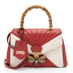 Gucci Leather Bamboo Queen Margaret Top Handle (SHF-CF7LJ0)