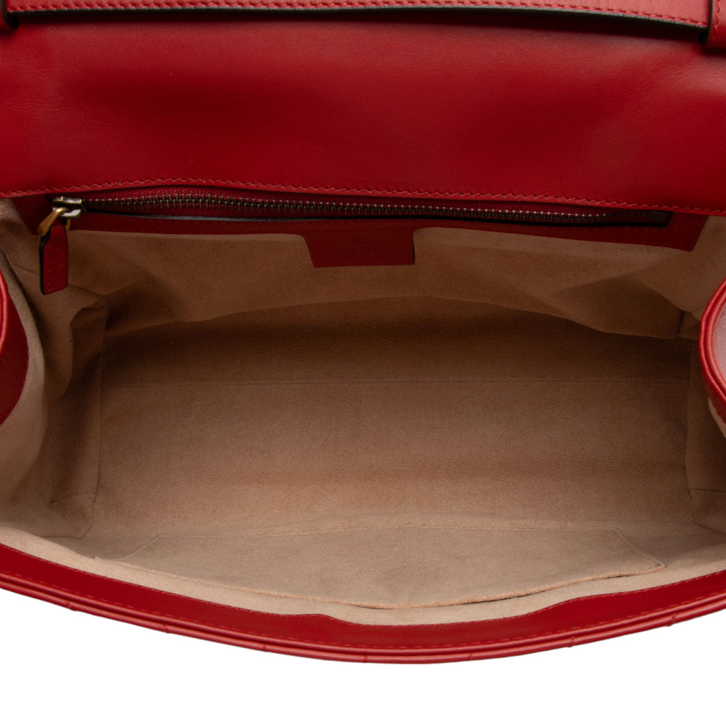 Gucci Leather Bamboo Queen Margaret Top Handle (SHF-CF7LJ0)
