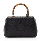 Gucci Leather Bamboo Queen Margaret Top Handle