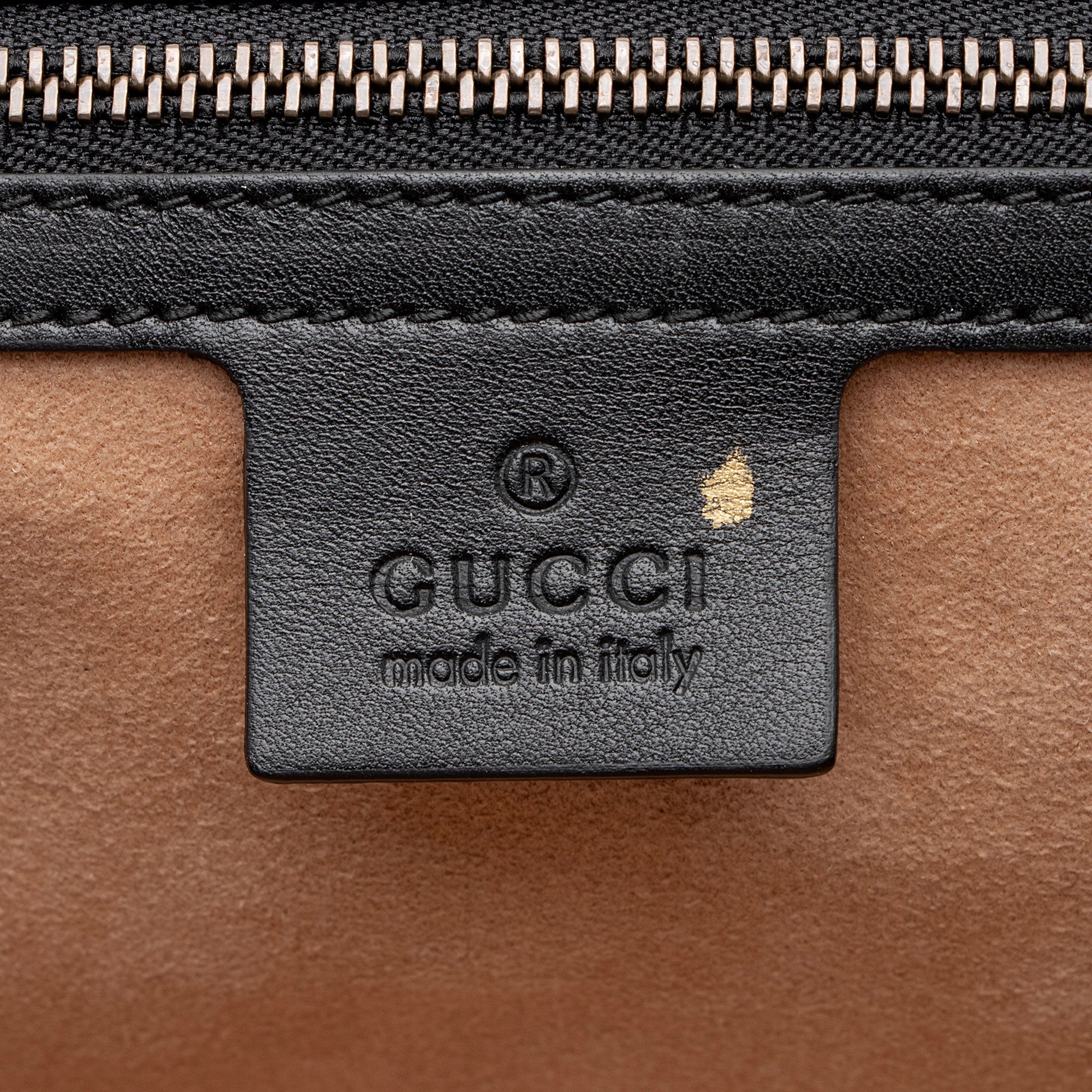 Gucci Leather Bamboo Queen Margaret Top Handle