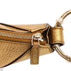 Gucci Leather Bamboo Ring Hobo