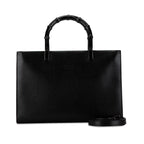 Gucci Leather Bamboo Satchel (SHG-dEOVUh)