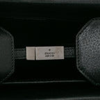 Gucci Leather Bamboo Satchel