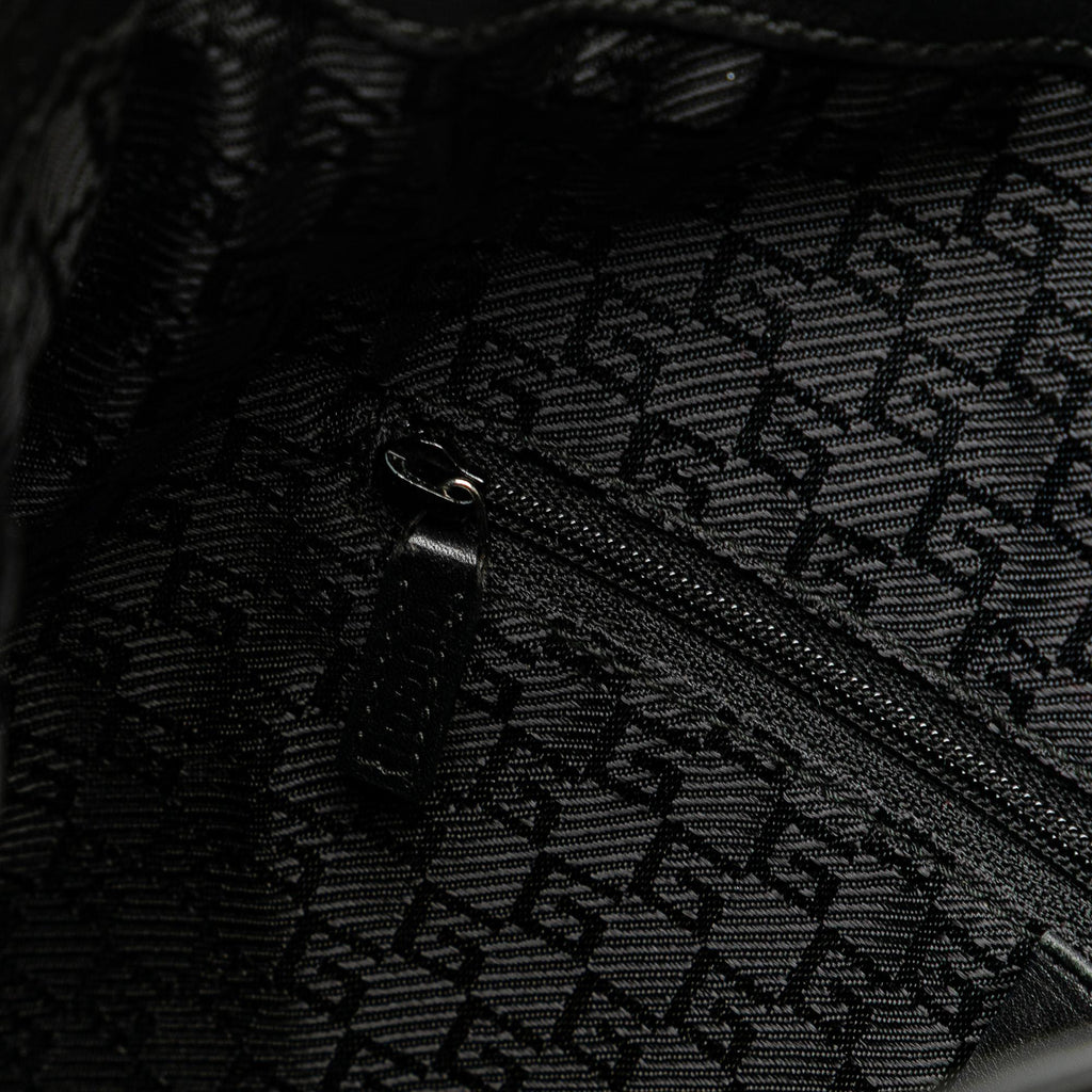 Gucci Leather Bamboo Satchel