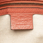 Gucci Leather Bamboo Satchel