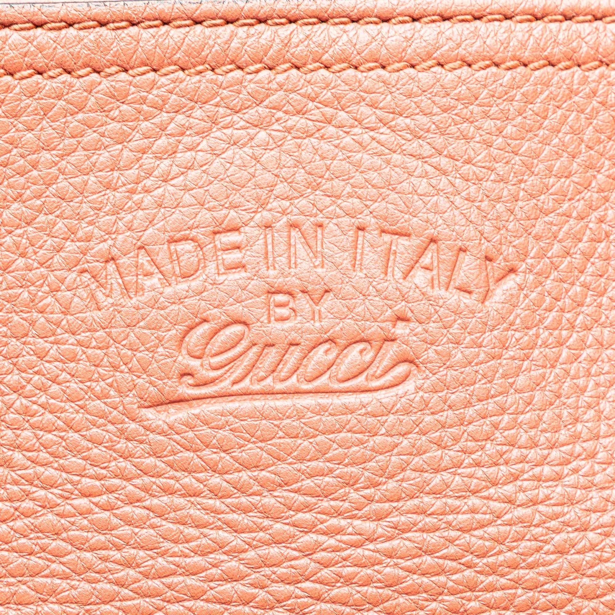 Gucci Leather Bamboo Satchel