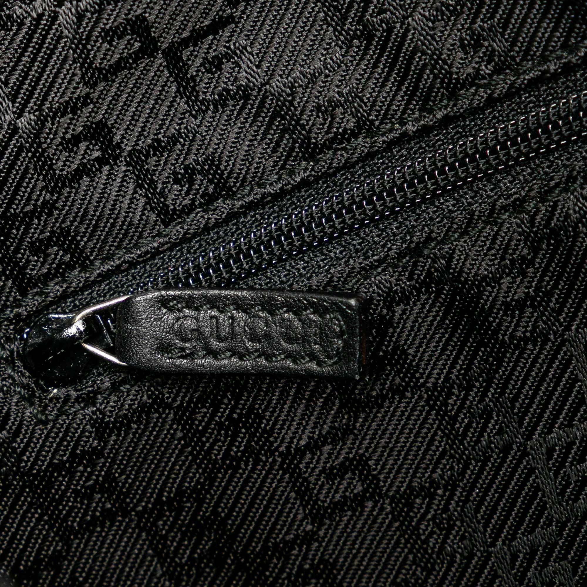 Gucci Leather Bamboo Satchel