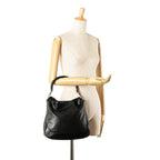 Gucci Leather Bamboo Satchel