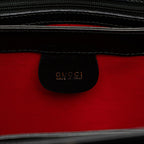 Gucci Leather Bamboo Satchel